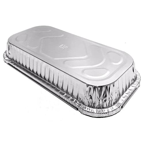 12" x 6" Rectangle Foil Food Container - Image 3