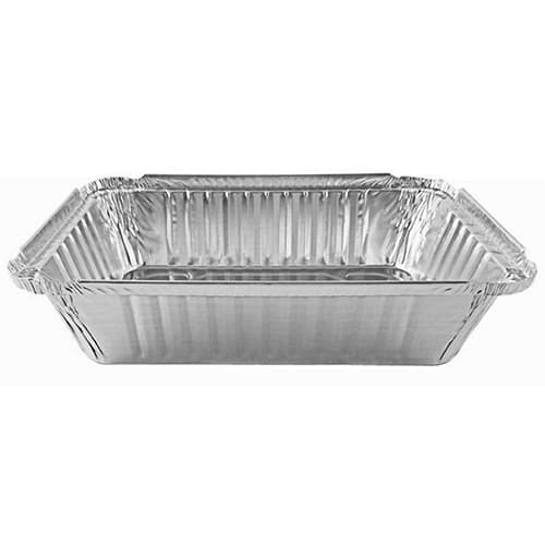 36 oz Rectangle Foil Food Container - Image 3