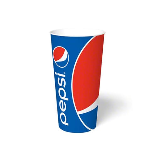 16 oz. Pepsi Paper Cold Cup - Image 2