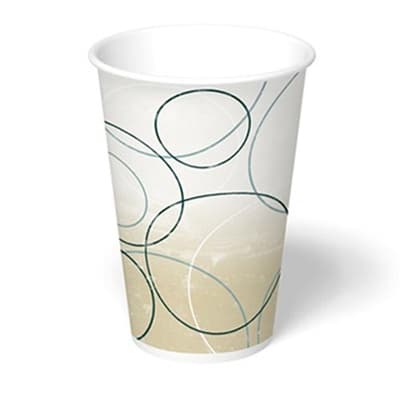 22 oz. Champagne Paper Cold Cup - Image 2