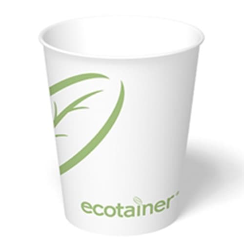 8 oz. ecotainer® Paper Hot Cup - Image 2