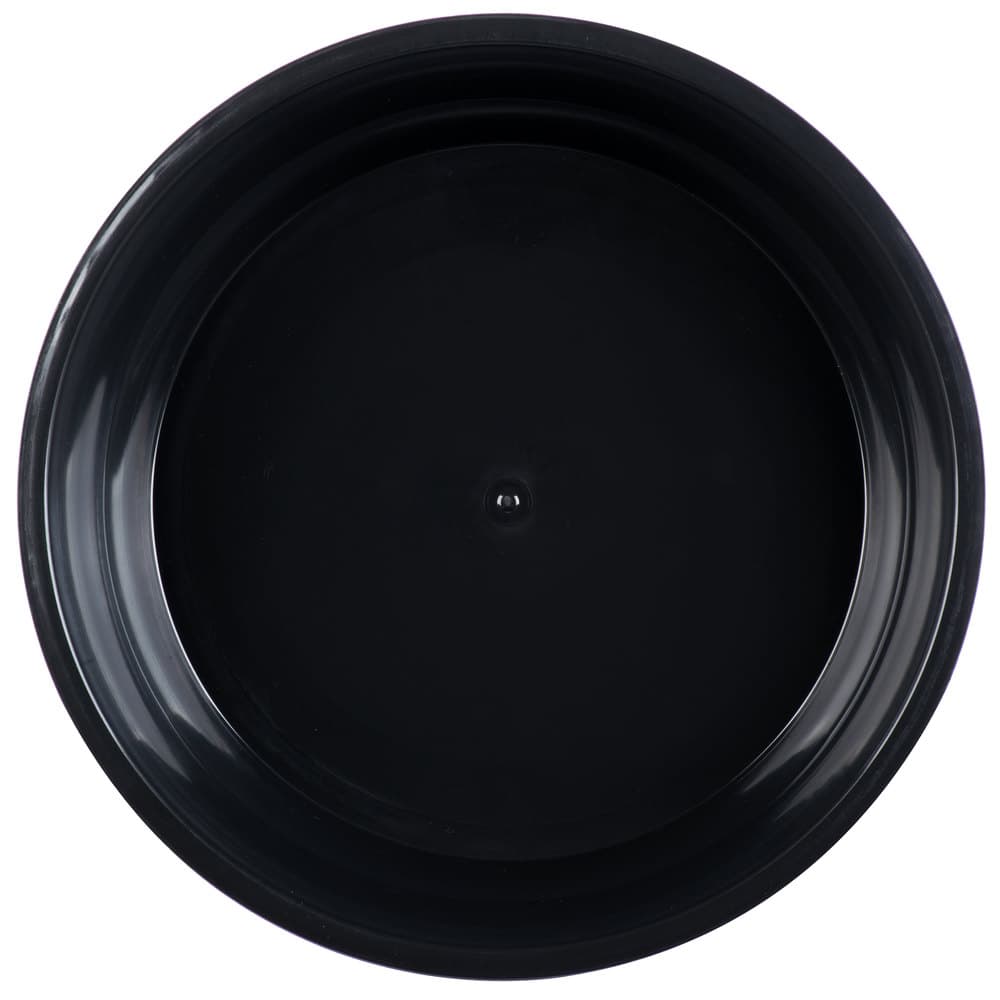 Fineline LPB0948PP.BK ReForm 48 oz. Black Low Profile Plastic Serving Bowl - Image 5