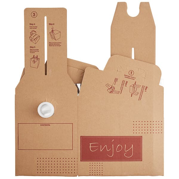 Sabert 7175 Beverage on the Move 96 oz. Pop, Fill & Go Coffee Take Out Container - Image 4