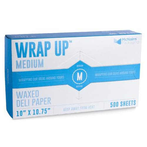 McNairn 10" x 10 3/4" Wrap Up Medium Interfolded Deli Sheets - Image 2