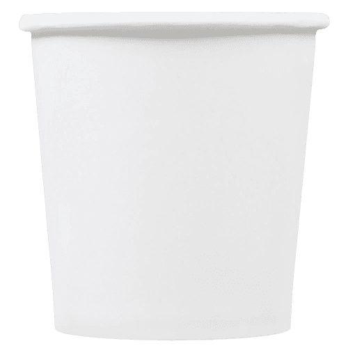 Solo 4 oz. White Single Wall Espresso Paper Hot Cup - Image 2
