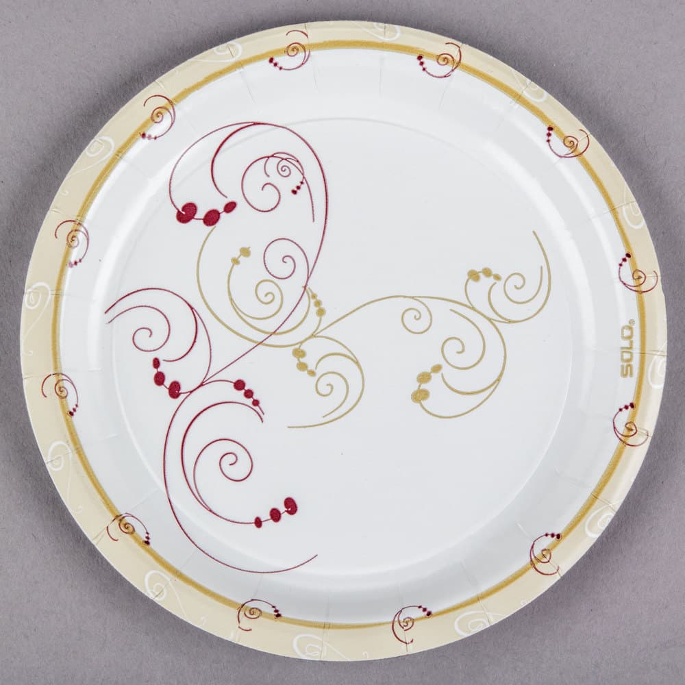 Solo MP6-J8001 Symphony 6" Medium Weight Paper Plate - Image 3