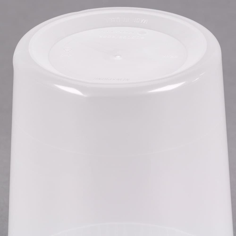 32 oz. Translucent Round Hi-Heat Microwavable Deli Container With Lid - Image 7