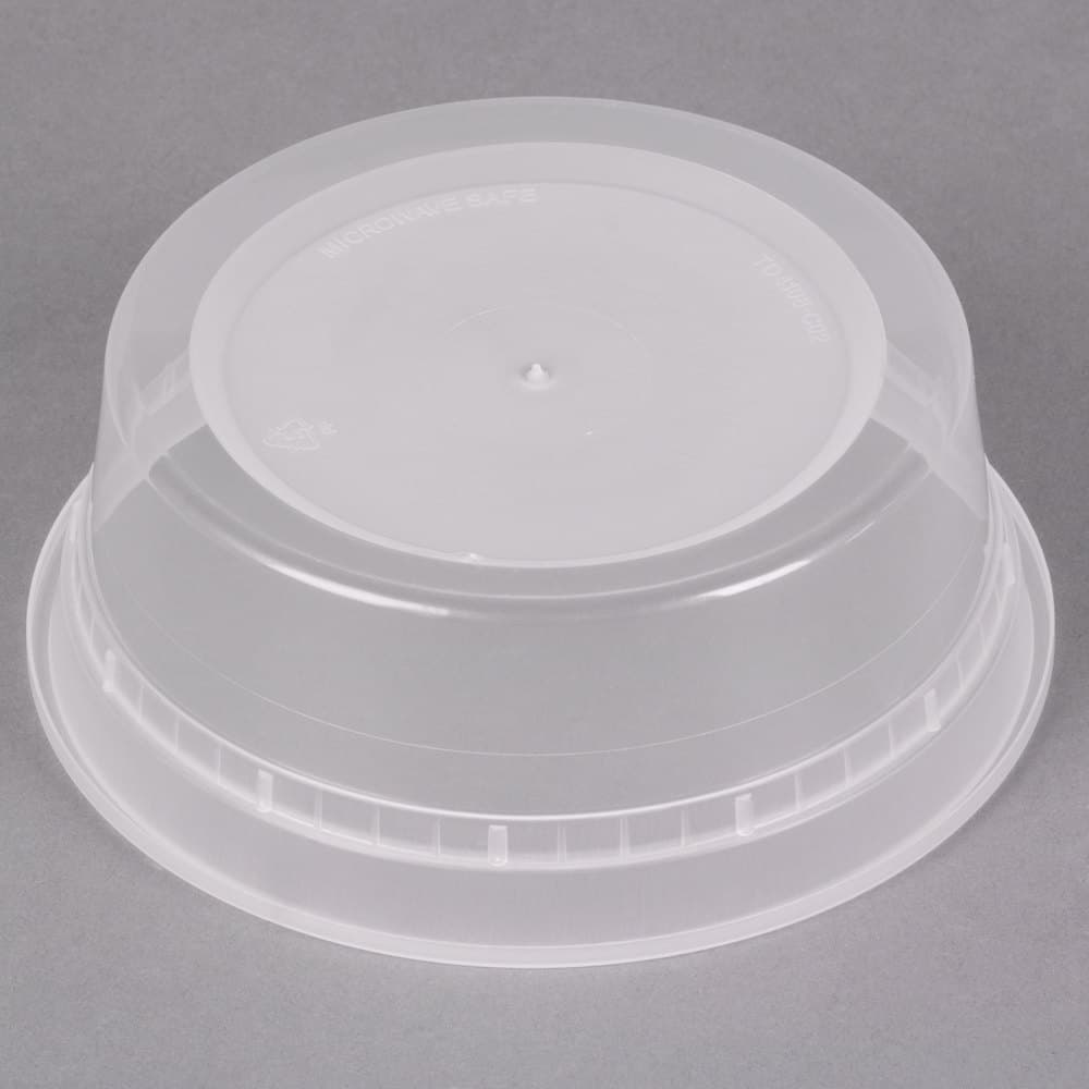 8 oz. Translucent Round Hi-Heat Microwavable Deli Container - Image 6