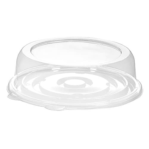 WNA CakePAK™ 10" x 3.5" Clear PET Cake Dome & Base - Image 2