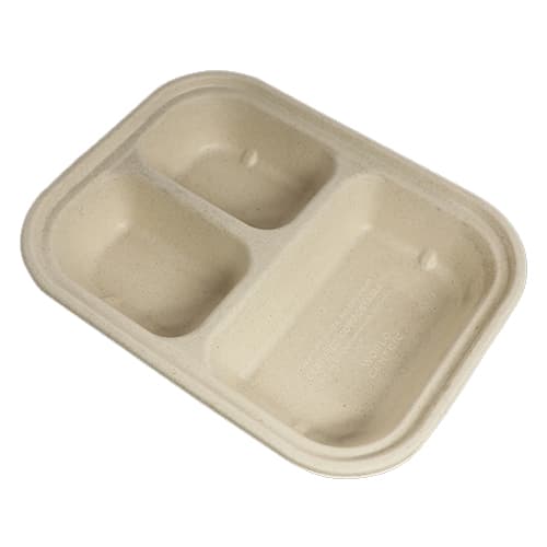 World Centric® 29 oz PFAS Free Fiber Tray - Image 3