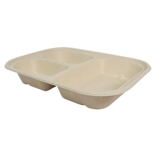 World Centric® 29 oz PFAS Free Fiber Tray - Image 4