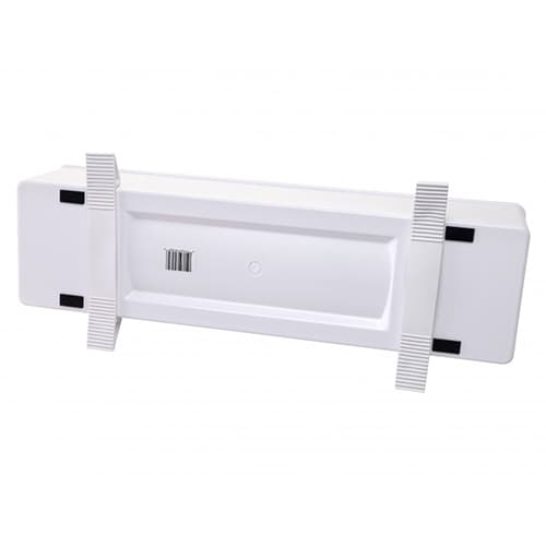 Western Plastics WP-180D 18" WrapMaster Dispenser for Food Film Rolls, White - Image 5