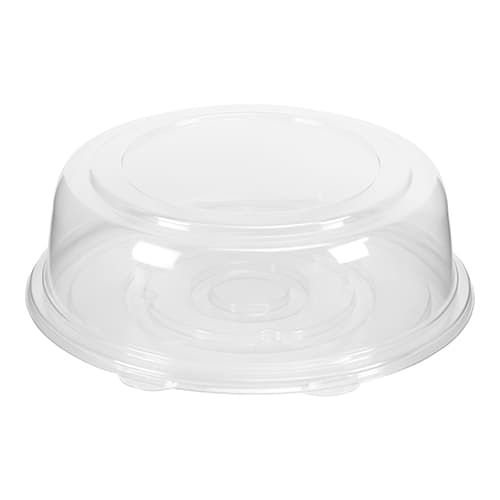 WNA CakePAK™ 11" x 3.5" Clear PET Cake Dome & Base