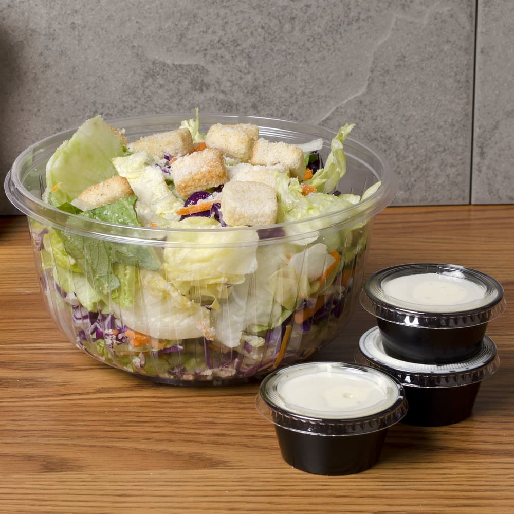 PresentaBowls® Clear Round Plastic Bowl - 48 oz