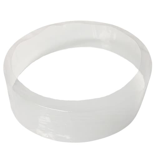 Clear Non-Perforated Shrink Band for 192 mm x 25mm (7.5" x 1") lid