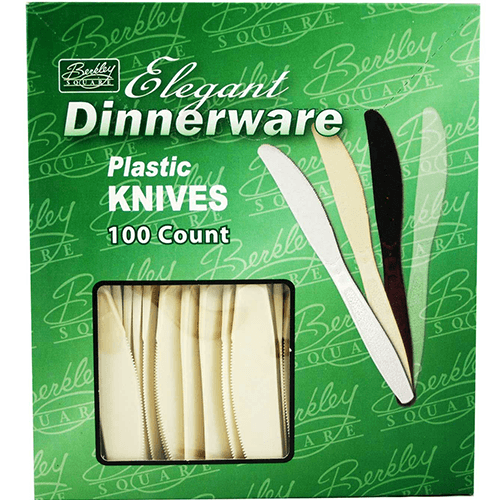 Berk Heavy Weight Almond Boxed Polystyrene Bulk Knives