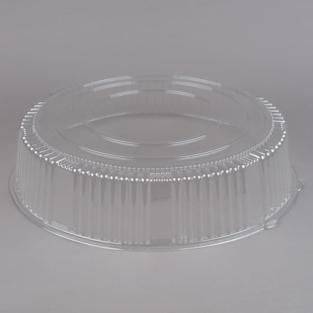 WNA Comet A18PETDMHI CaterLine 18" Clear PET Plastic Round High Dome Lid