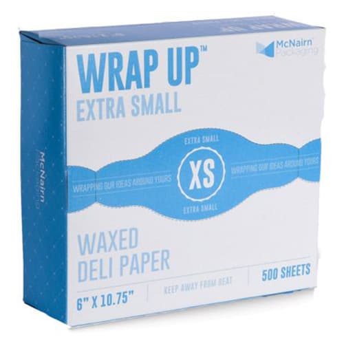 McNairn 6" x 10 3/4" Wrap Up X-Small Interfolded Deli Sheets