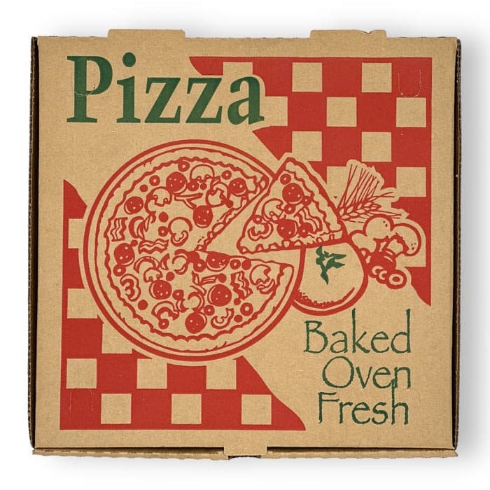 16" Kraft "Baked Oven Fresh" Pizza Box