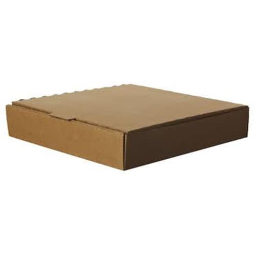 12" Kraft Plain Pizza Box