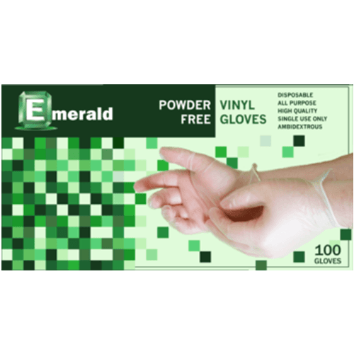 Emerald X-Large Shannon Vinyl Latex Free Powder Free Glove