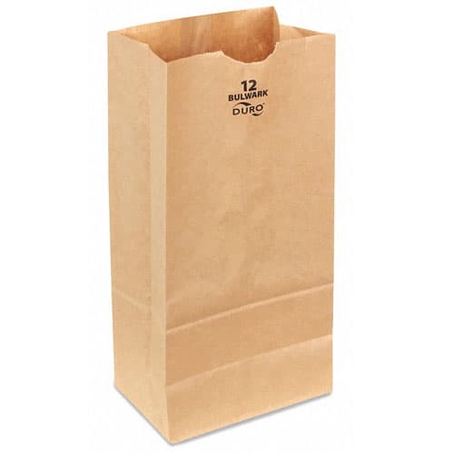 Duro Bulwark 12 lb. Extra Heavy Duty Brown Bag