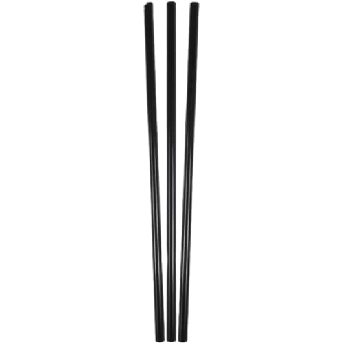 Berk Paper Single-Tube Stir-Straws, 5 1/2″, Black, 1000/Pack, 10/Carton