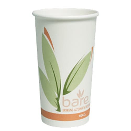 Bare by Solo 420RC-J8484 Eco-Forward PCF 20 oz. Paper Hot Cup