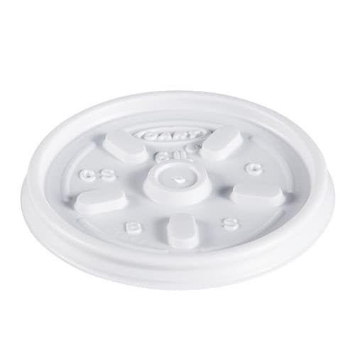 Dart 6JL White Vented Lid