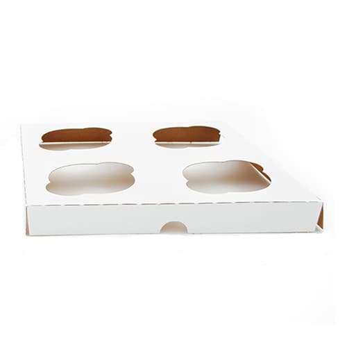 Southern Champion Reversible 4 Cupcake Insert for 8" x 8" Box