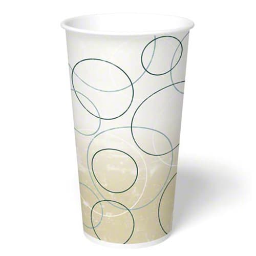 20 oz. Champagne Paper Tall Cold Cup