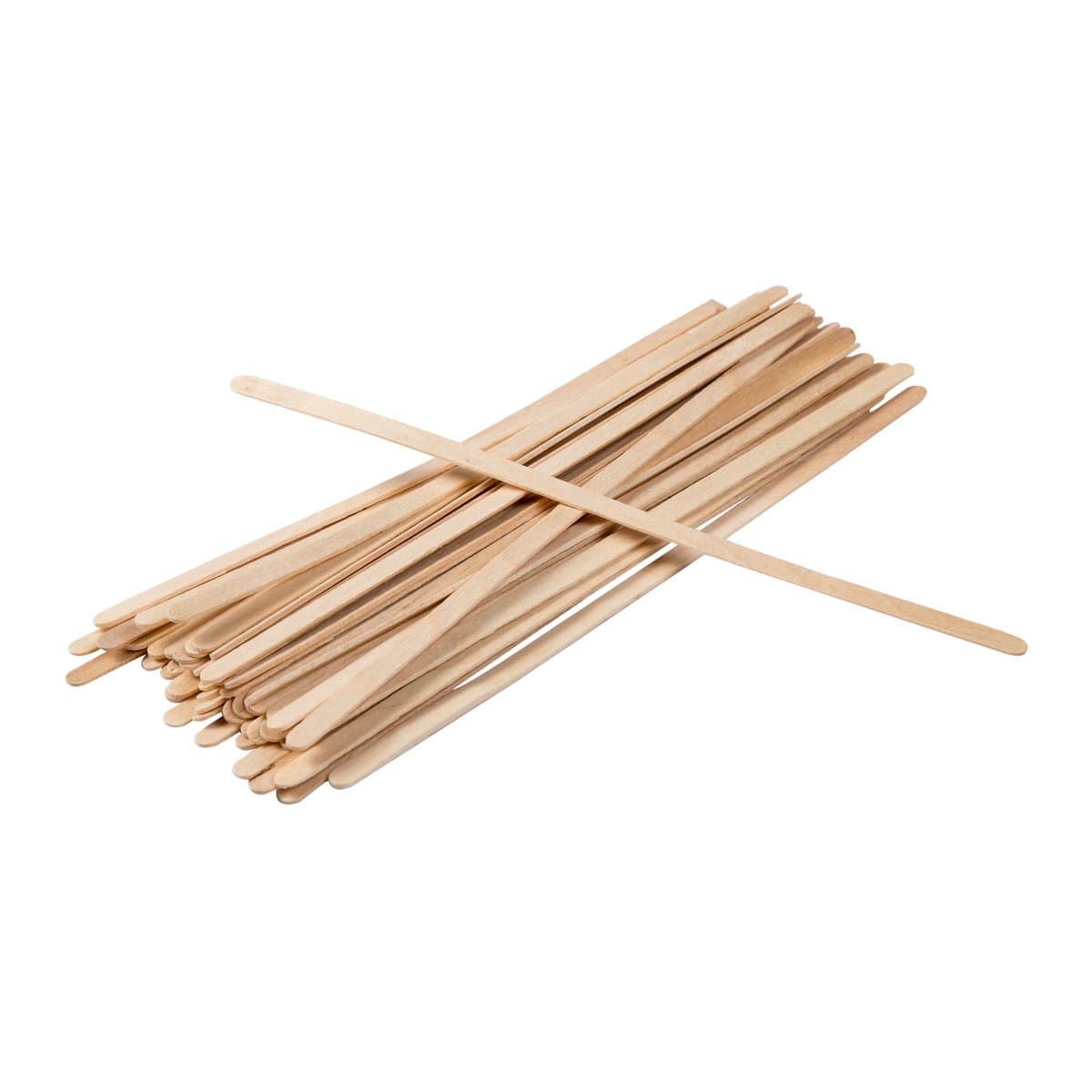 AmerCare Royal 7" Eco-Friendly Wood Coffee Stirrer