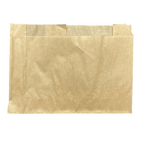 McNairn 5 1/2" x 1 1/2" x 3 1/2" Kraft Burger / French Fry Bag