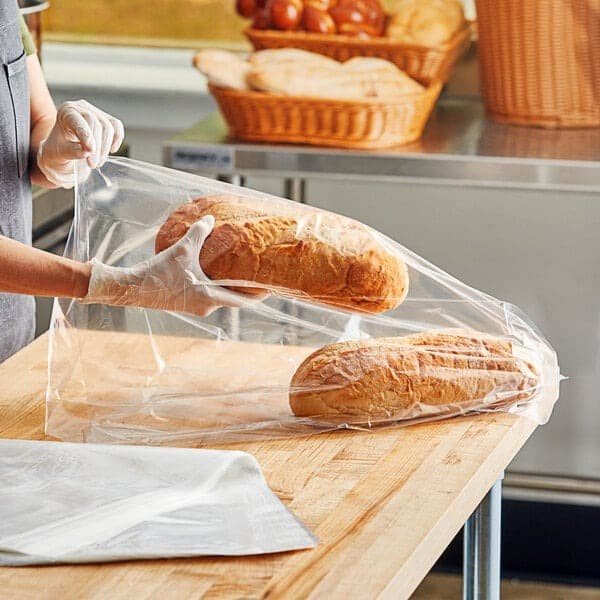 TUF-R® 10" x 8" x 24" .85 mil Med Linear LDPE Gusset Bag