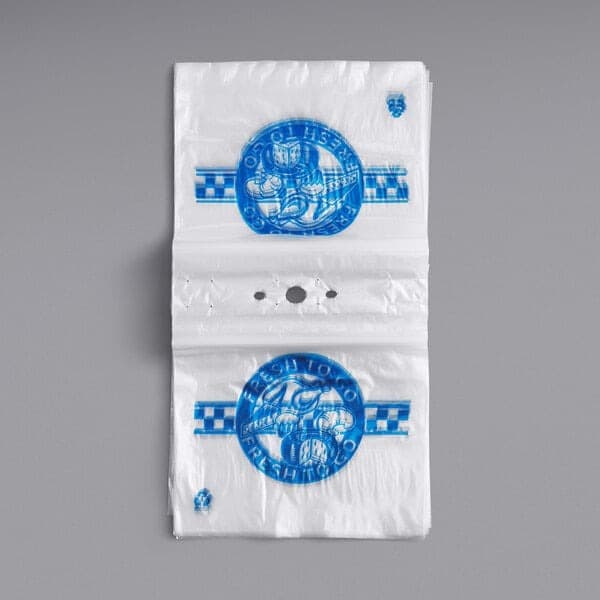 Elkay 10" x 8" 1.25 mil Zipper Saddle Pack Deli Bag -- Printed "Fresh to Go" One Color, - Image 5