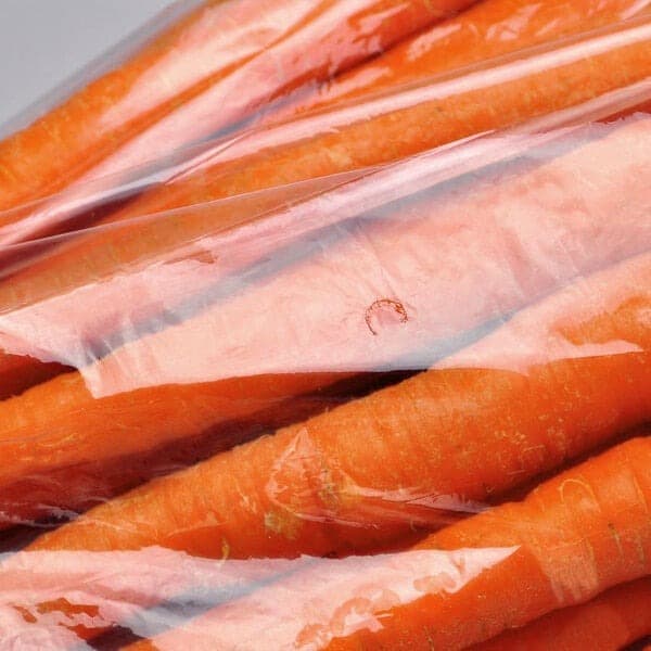 Elkay 9" x 6" x 22" 1.3 mil LDPE Hole Vented Bag - Image 5