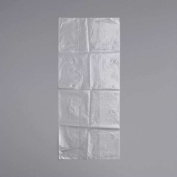 Elkay 9" x 6" x 22" 1.3 mil LDPE Hole Vented Bag - Image 3