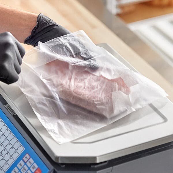 Elkay 10" x 8" + 1"LP + 2"FB 0.5 mil Flip Top Saddle Pack Deli Bag,