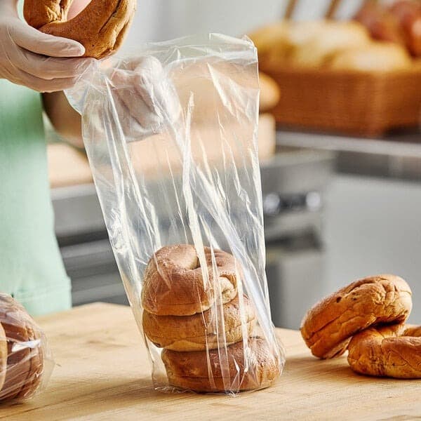 TUF-R® 5" x 4.5" x 15" .75 mil Std Linear LDPE Gusset Bag