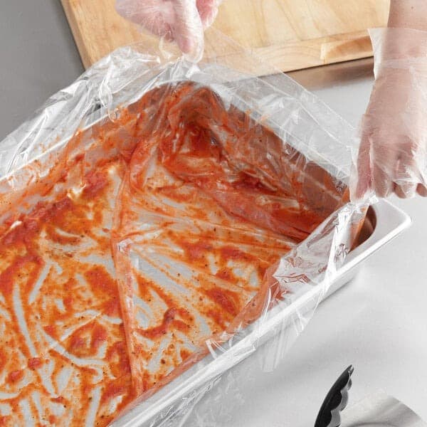 Elkay 34" x 12" 1 mil Poly-Nylon Pan Liner -- Full Pan Shallow and Medium,