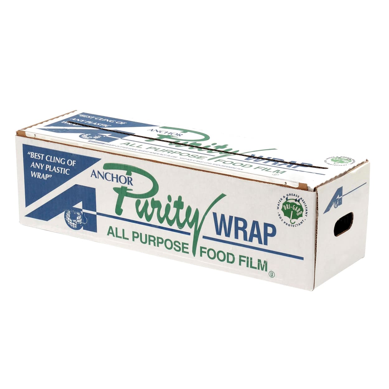 Anchor Purity Wrap® PW182 18″ x 2,000′ Roll Cling Film Cutter Box - Image 2