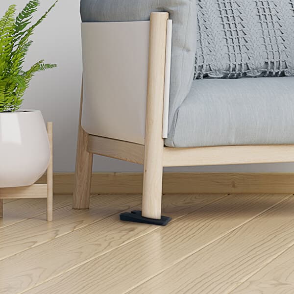 Wobble Wedge Tapered Black Hard Polypropylene Installation Table Wedge / Table Stabilizer - Image 4