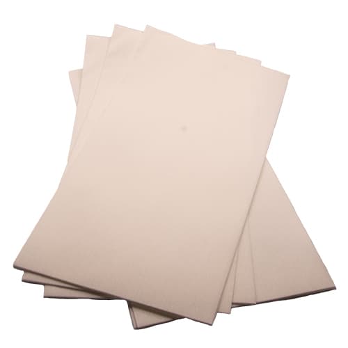 Shore Manufacturing 12.5" x 24" White Heavy-Duty Multi-Purpose Wiper