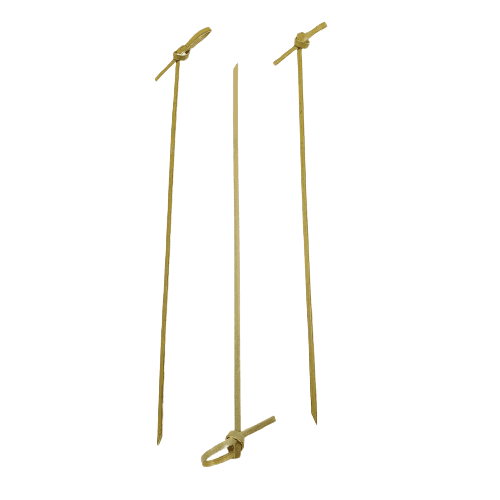 Rofson BFP730 7" Eco-Friendly Knot Bamboo Food Pick