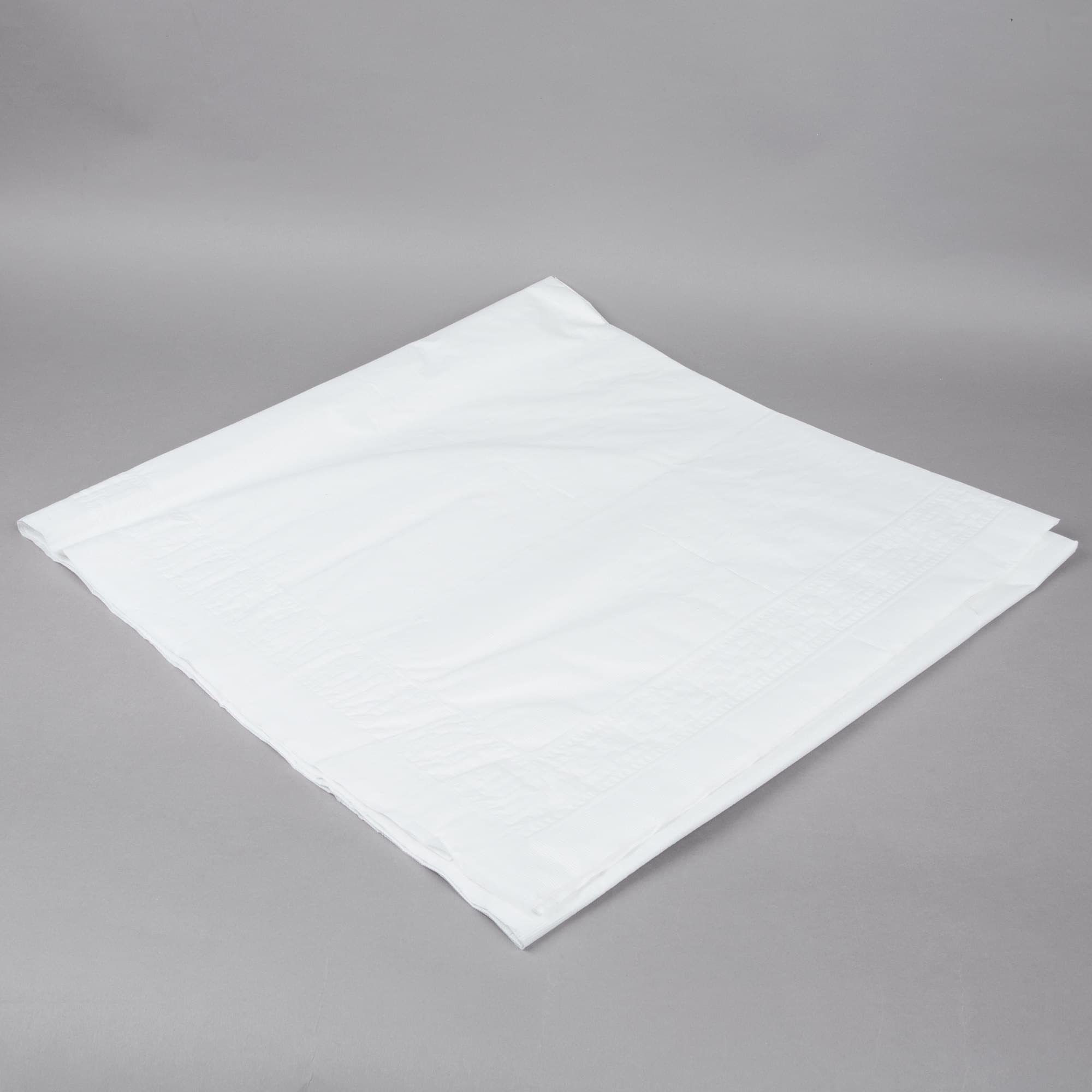 Hoffmaster 210086 82" x 82" White Cellutex Tissue / Poly Paper Table Cover - Image 7