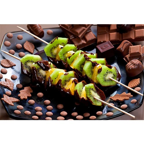 Rofson BA10 10" Eco-Friendly Round Bamboo Skewer - Image 2