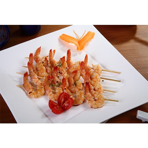 Rofson BA8 8" Eco-Friendly Round Bamboo Skewer - Image 3