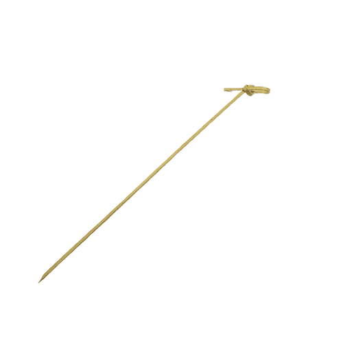 Rofson BFP730 7" Eco-Friendly Knot Bamboo Food Pick - Image 4