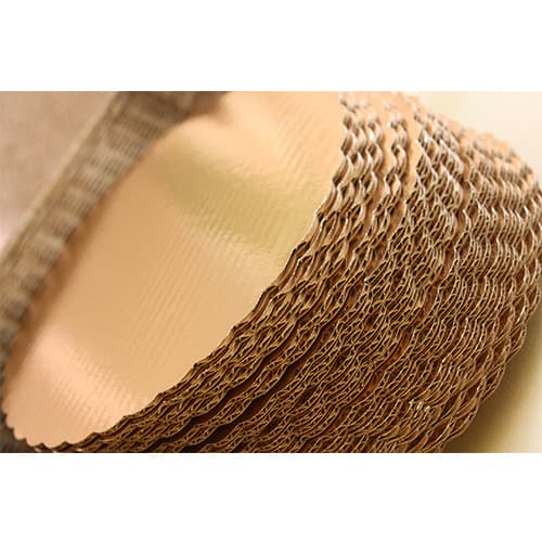 Southern Champion 10" Scalloped Metallic Gold Cake Circle - Image 4