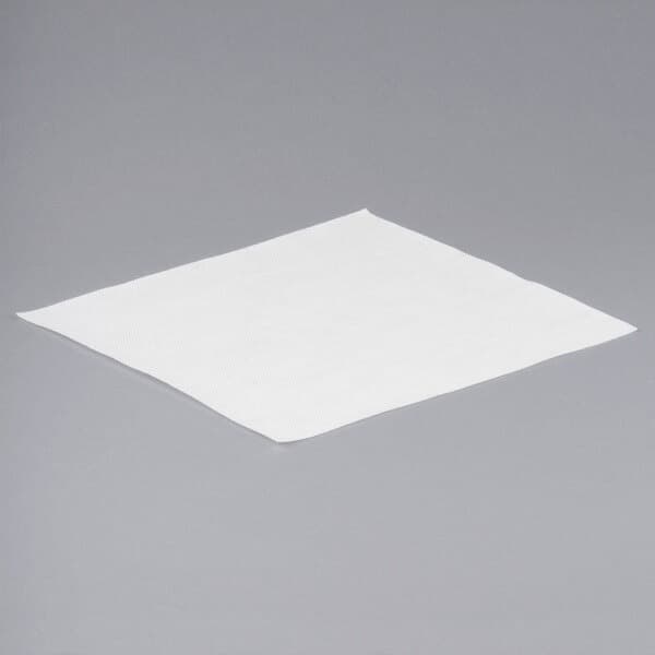 Shore Manuafacturing 8483 Works Fine 13.5" x 15" White Heavy-Weight Wiper / Shop Towel - Image 4